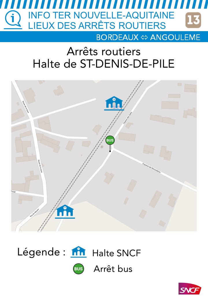 Gare Saint Denis de Pile : accès, services et infos pratiques | TER